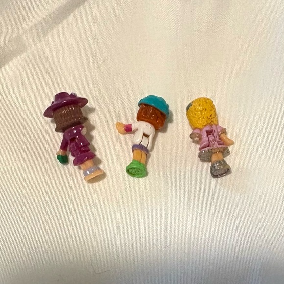 Polly Pocket TLC Doll Lot, Fifi, Pretty Present Locket, & Polly on the Go - Picture 2 of 2
